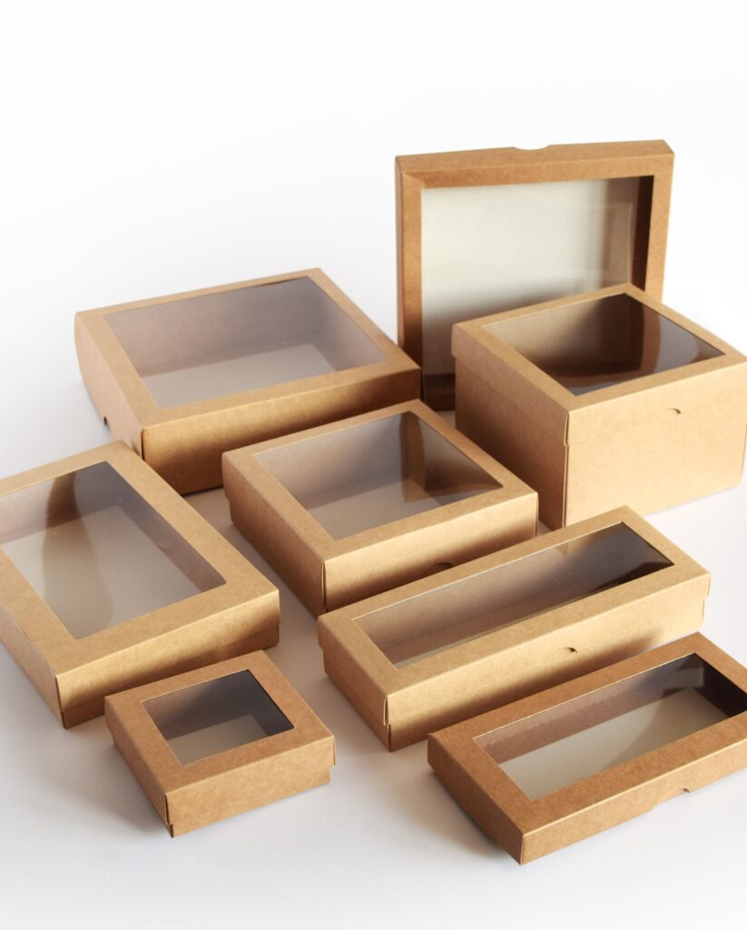 Custom Kraft Window Boxes – Eco-Friendly Display Packaging Custom Kraft Window Boxes