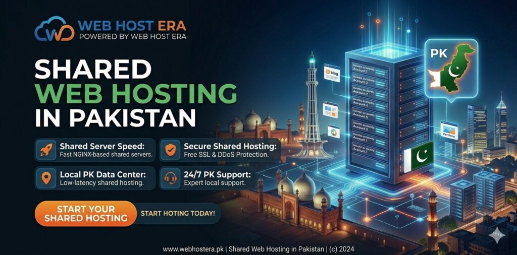 Affordable Shared Web Hosting in Pakistan